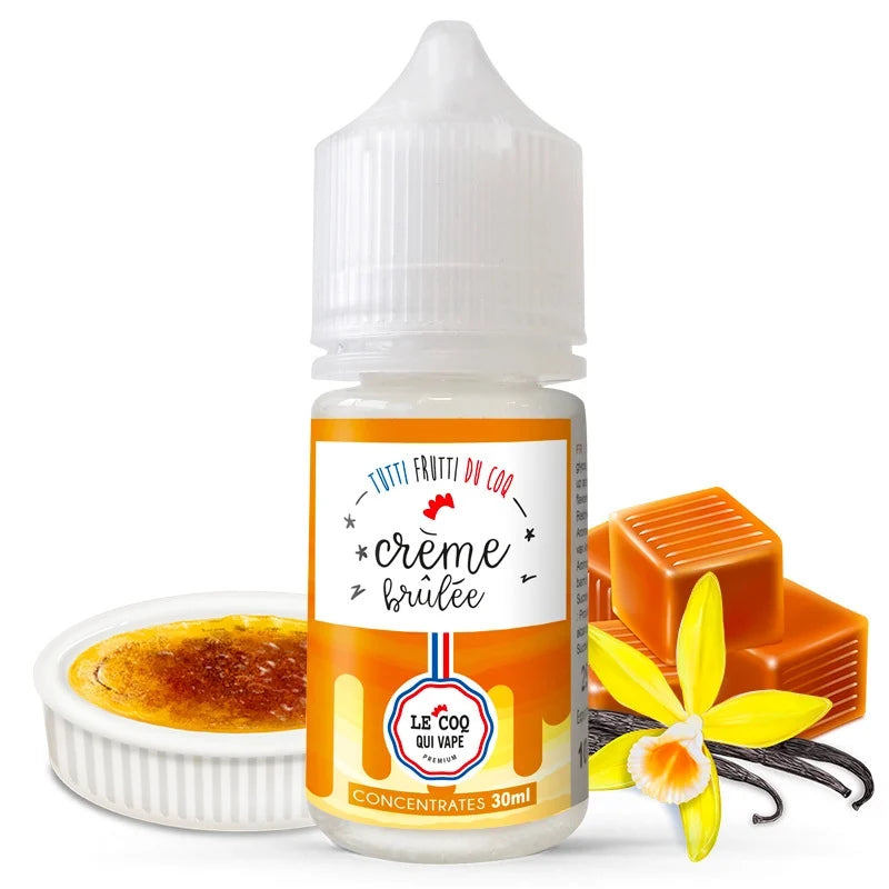 Concentré Crème Brulée - Le Coq qui Vape - VAPELA STORE