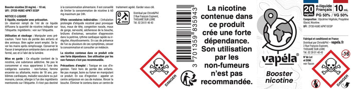 Étiquette produit