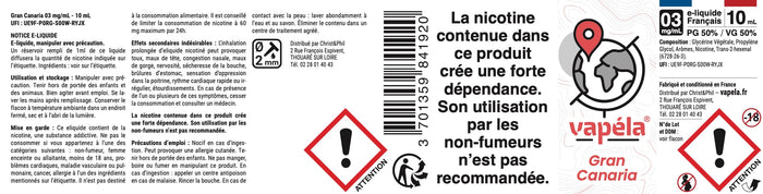 Étiquette produit