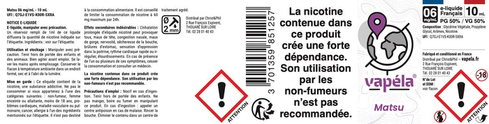 Étiquette produit