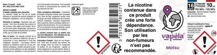 Étiquette produit