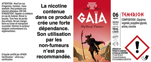 Étiquette produit