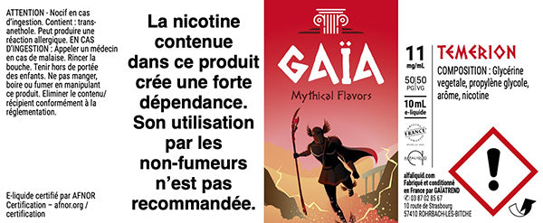Étiquette produit