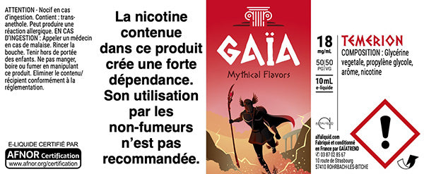Étiquette produit
