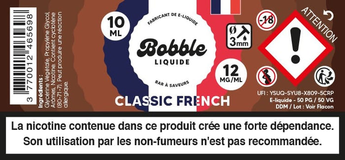 Étiquette produit