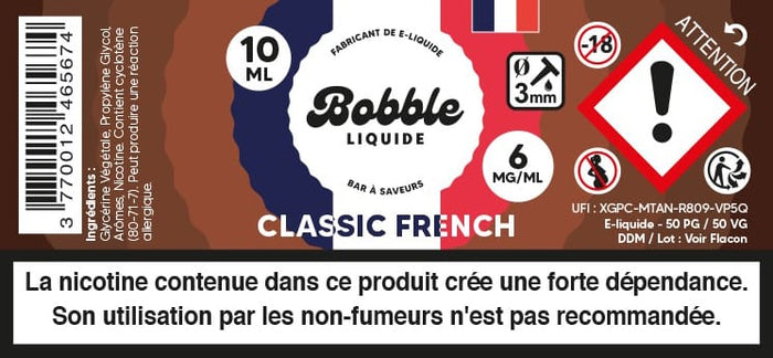 Étiquette produit