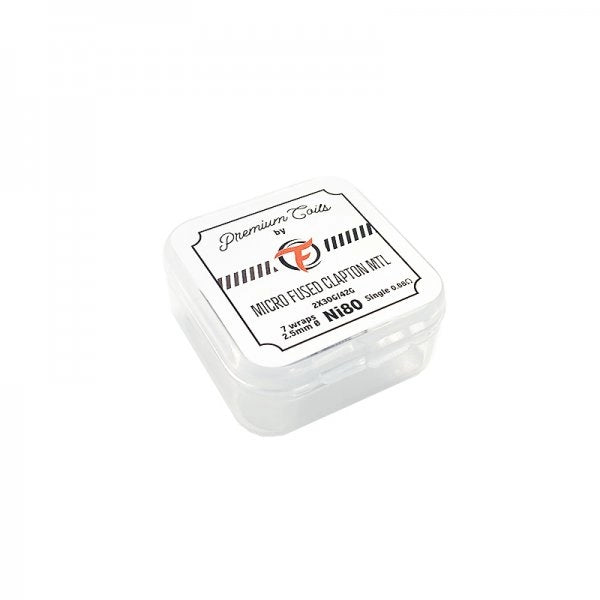 Micro Fused Clapton MTL Ni80 0.88Ω New Version (10pcs) - Fumytech - VAPELA STORE